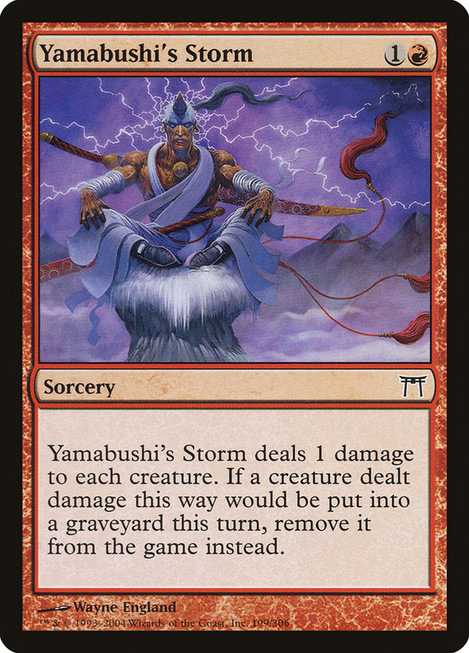 Yamabushi's Storm 199 (Champions of Kamigawa)  | Good Games Adelaide SA