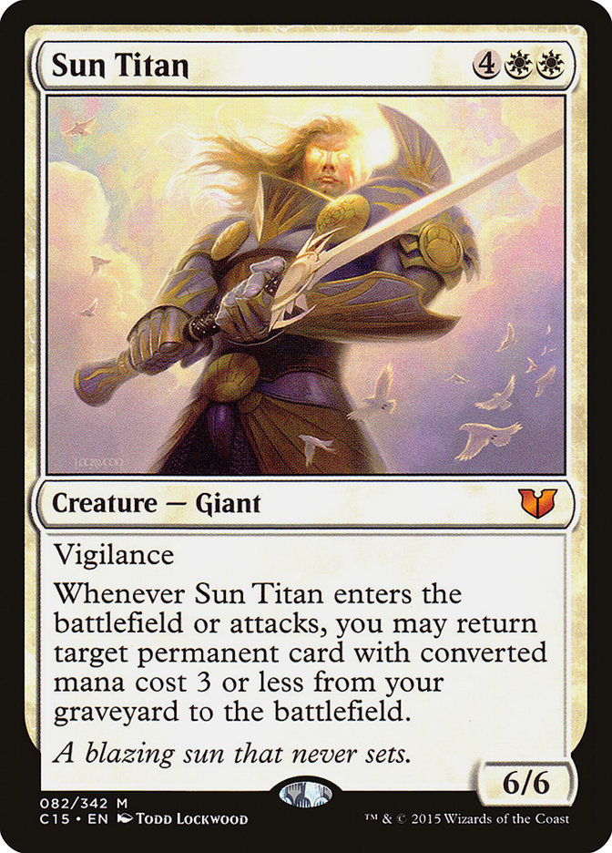 Sun Titan [Commander 2015] | Good Games Adelaide SA