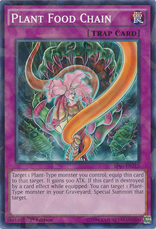 Plant Food Chain [BP03-EN212] Shatterfoil Rare | Good Games Adelaide SA