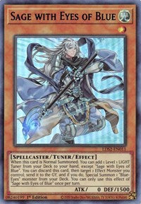 Sage with Eyes of Blue (Blue) [LDS2-EN011] Ultra Rare | Good Games Adelaide SA