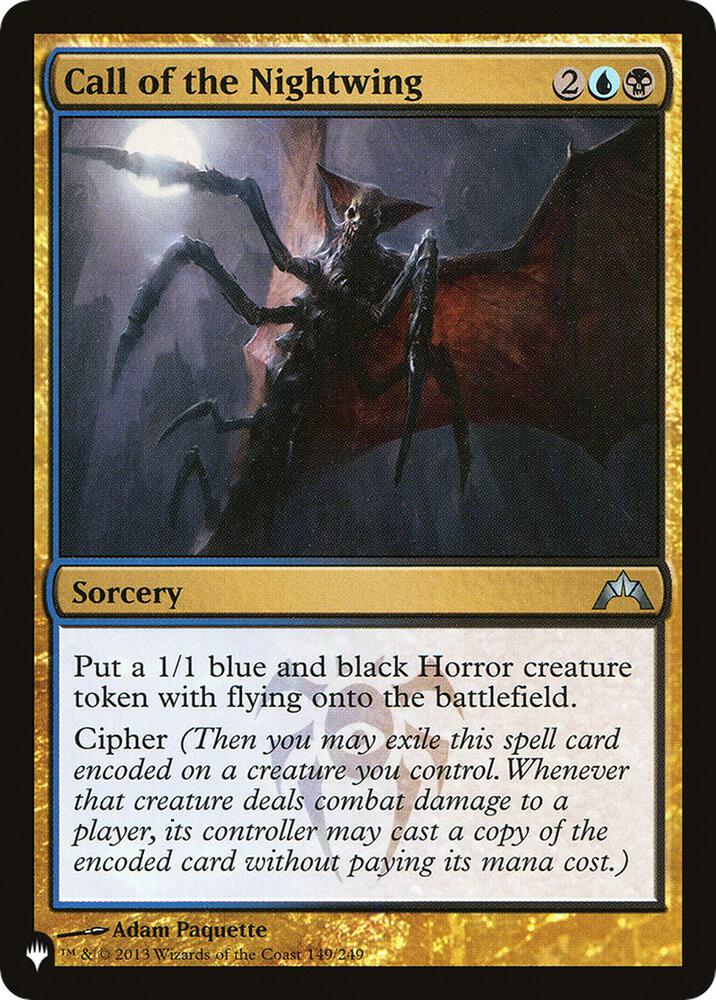 Call of the Nightwing GTC 149/249 (The List Reprints)  | Good Games Adelaide SA