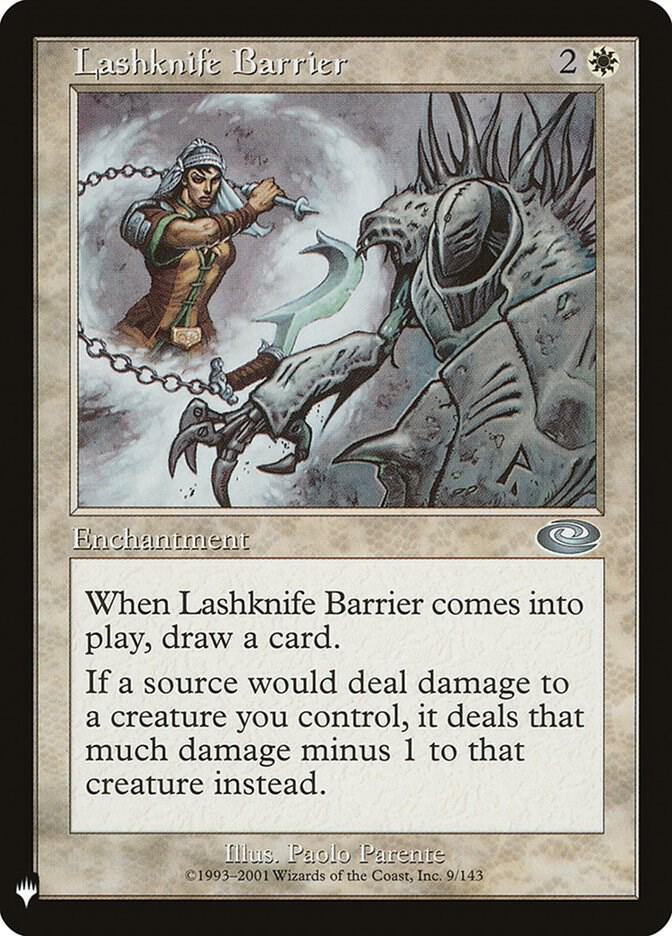 Lashknife Barrier 9 (The List Reprints)  | Good Games Adelaide SA