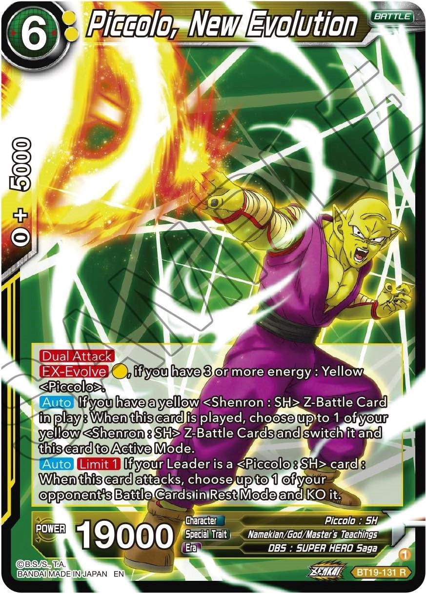 Piccolo, New Evolution (BT19-131) [Fighter's Ambition] | Good Games Adelaide SA