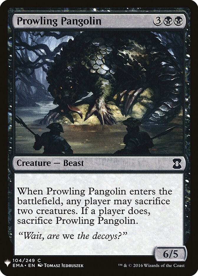 Prowling Pangolin 104 (The List Reprints)  | Good Games Adelaide SA
