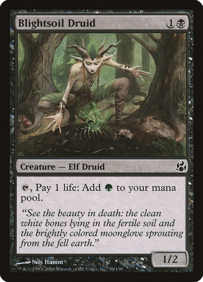 Blightsoil Druid [Morningtide] | Good Games Adelaide SA