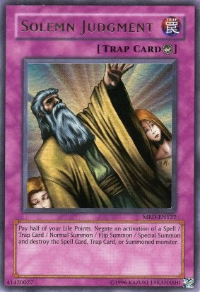 Solemn Judgment [MRD-EN127] Ultra Rare | Good Games Adelaide SA