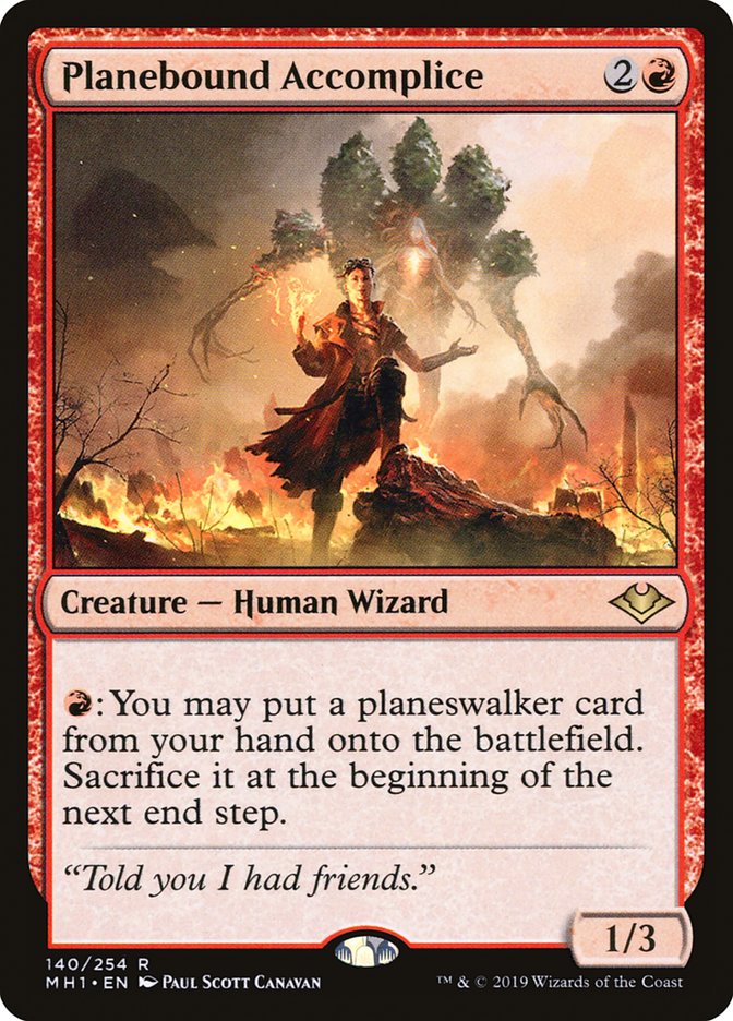 Planebound Accomplice 140 (Modern Horizons)  - Foil | Good Games Adelaide SA