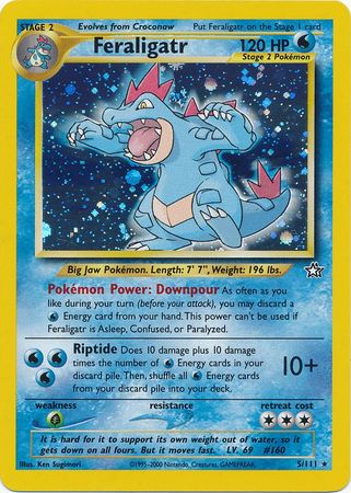 Feraligatr (5/111) [Neo Genesis Unlimited] | Good Games Adelaide SA
