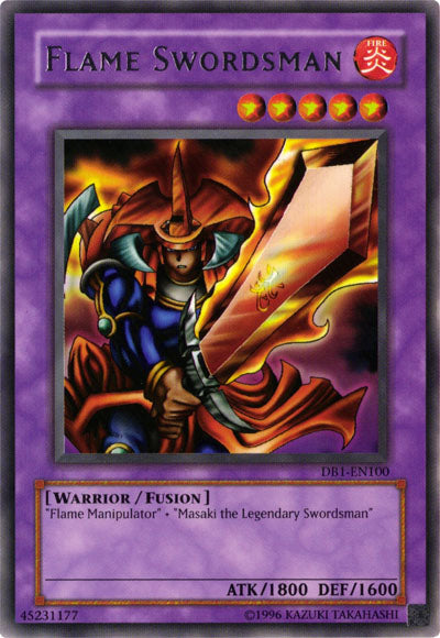 Flame Swordsman [DB1-EN100] Rare | Good Games Adelaide SA