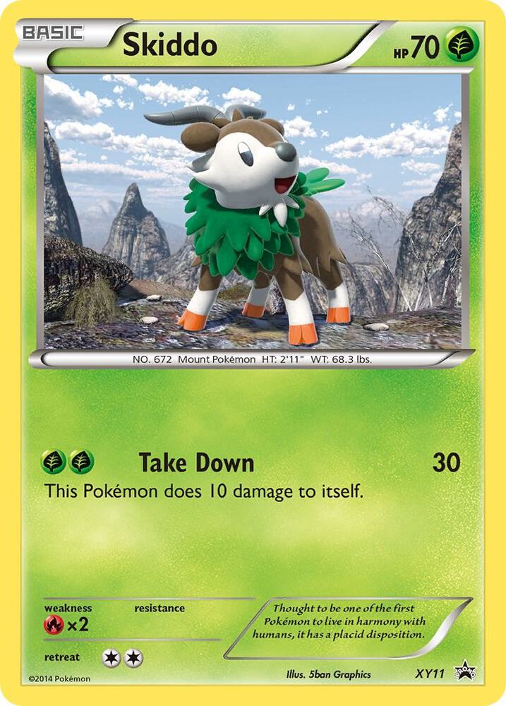 Skiddo XY11 (XY Promos)  - Holofoil | Good Games Adelaide SA
