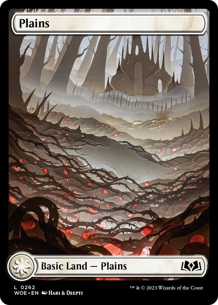 Plains (262) (Full-Art) [Wilds of Eldraine] | Good Games Adelaide SA