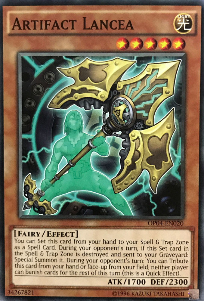 Artifact Lancea [OP04-EN020] Common | Good Games Adelaide SA