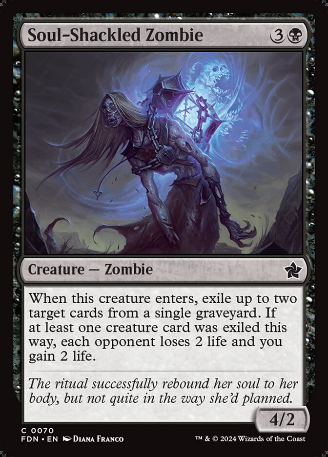 Soul-Shackled Zombie 70 (Foundations)  | Good Games Adelaide SA