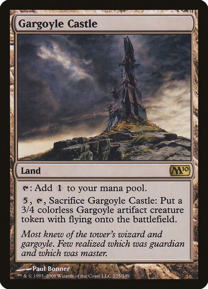 Gargoyle Castle 225/249 (Magic 2010 (M10))  - Foil | Good Games Adelaide SA