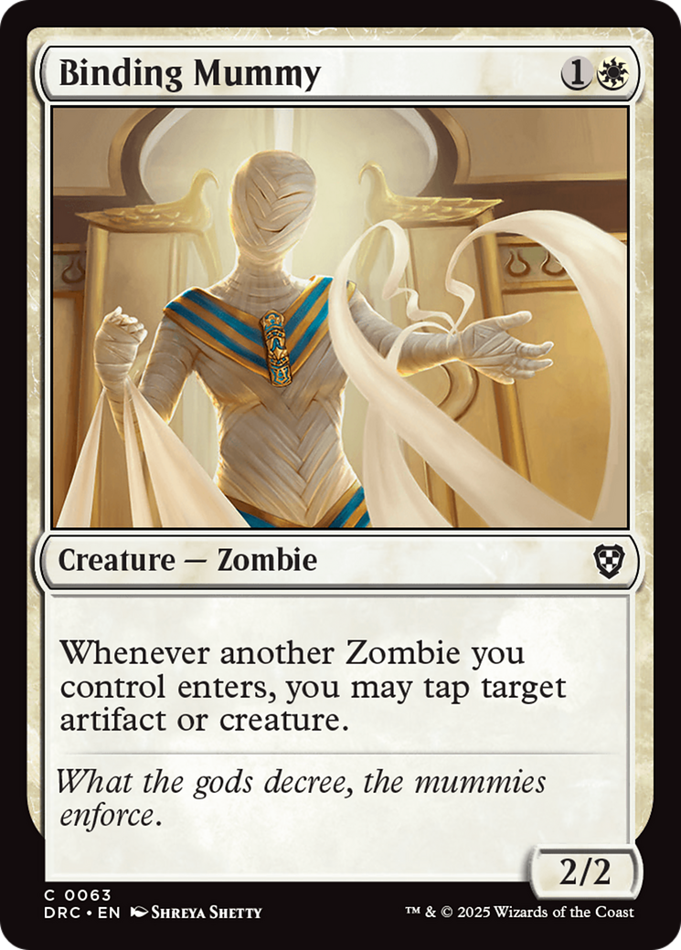 Binding Mummy [Aetherdrift Commander] | Good Games Adelaide SA