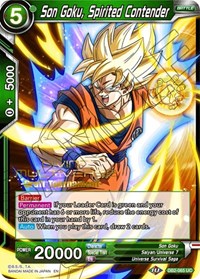 Son Goku, Spirited Contender (Divine Multiverse Draft Tournament) (DB2-065) [Tournament Promotion Cards] | Good Games Adelaide SA