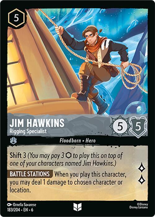 Jim Hawkins Rigging Specialist 183/204 (Azurite Sea)  | Good Games Adelaide SA