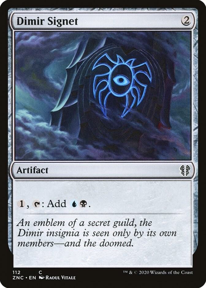 Dimir Signet 112 (Commander: Zendikar Rising)  | Good Games Adelaide SA