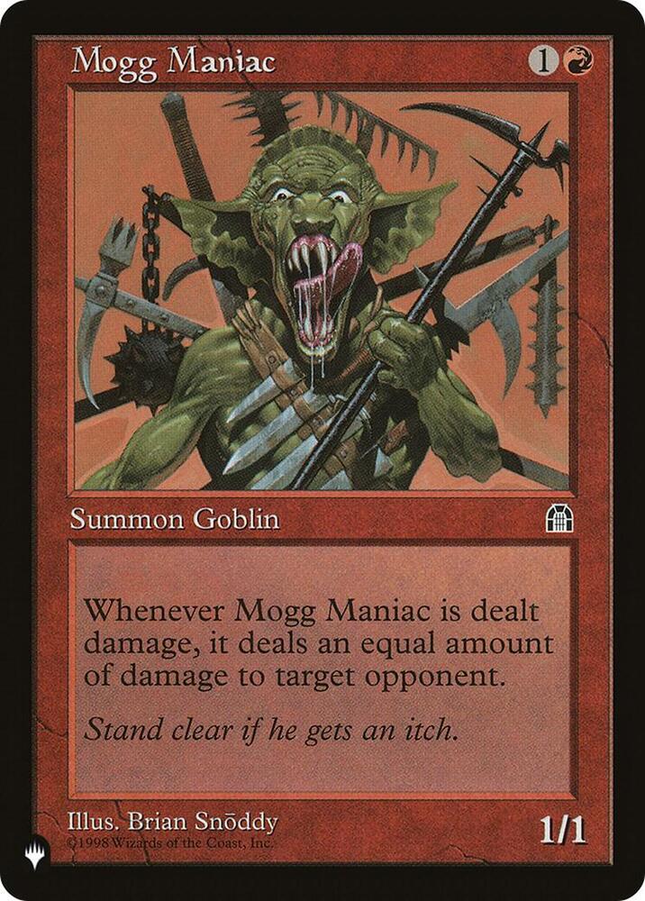 Mogg Maniac  (The List Reprints)  | Good Games Adelaide SA