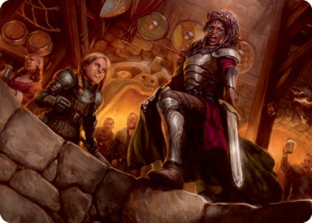 Veteran Dungeoneer Art Card [Dungeons & Dragons: Adventures in the Forgotten Realms Art Series] | Good Games Adelaide SA