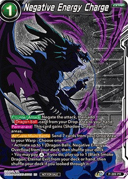 Negative Energy Charge (Tournament Pack Vol. 8) (Winner) (P-389) [Tournament Promotion Cards] | Good Games Adelaide SA