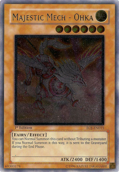 Majestic Mech - Ohka [EOJ-EN015] Ultimate Rare | Good Games Adelaide SA