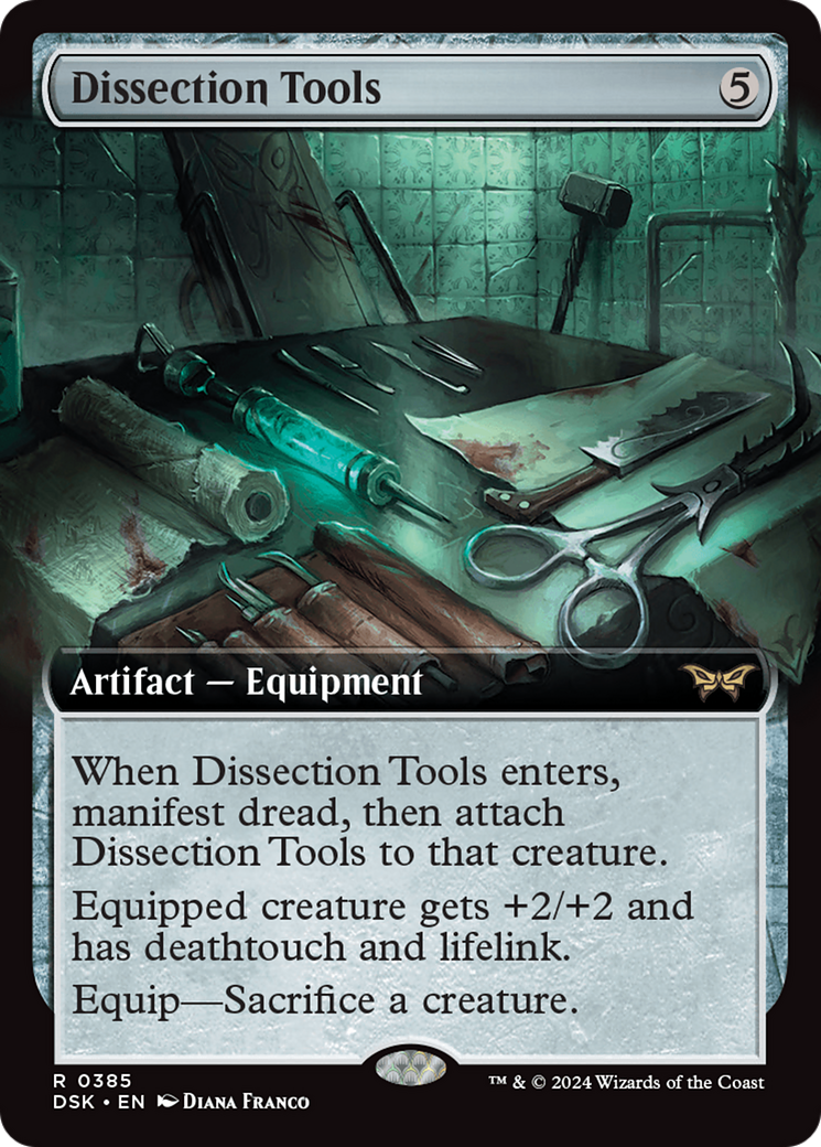 Dissection Tools (Extended Art) [Duskmourn: House of Horror] | Good Games Adelaide SA