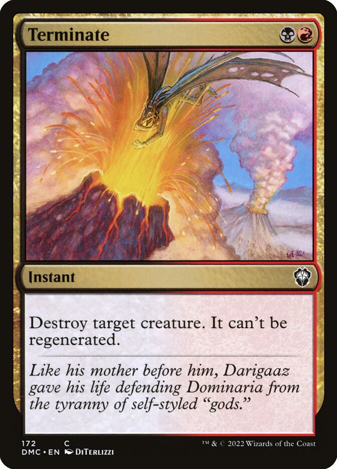 Terminate 172 (Commander: Dominaria United)  | Good Games Adelaide SA