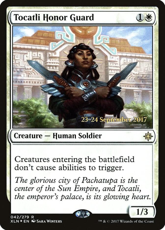 Tocatli Honor Guard 42 (Prerelease Cards)  - Foil | Good Games Adelaide SA