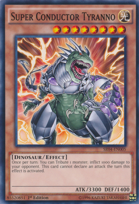 Super Conductor Tyranno [SR04-EN005] Common | Good Games Adelaide SA