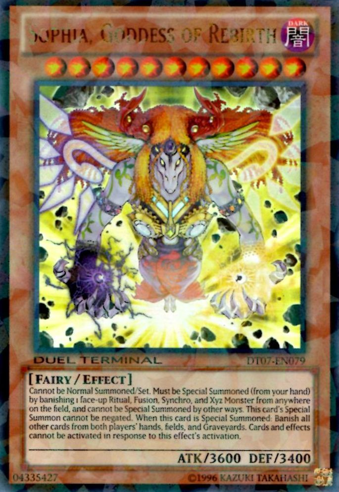 Sophia, Goddess of Rebirth [DT07-EN079] Ultra Rare | Good Games Adelaide SA