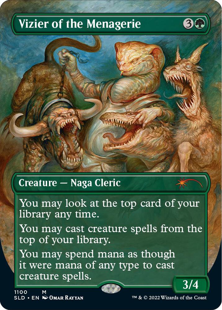 Vizier of the Menagerie Borderless 1100 (Secret Lair Drop Series)  | Good Games Adelaide SA