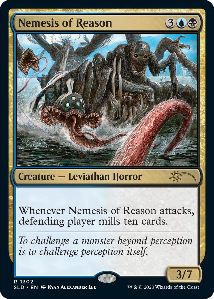 Nemesis of Reason 1302 (Secret Lair Drop Series)  - Foil | Good Games Adelaide SA