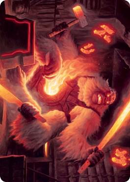 Kami of Industry Art Card 17 (Art Series: Kamigawa: Neon Dynasty)  | Good Games Adelaide SA
