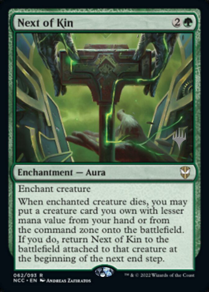 Next of Kin (Promo Pack) [Streets of New Capenna Commander Promos] | Good Games Adelaide SA