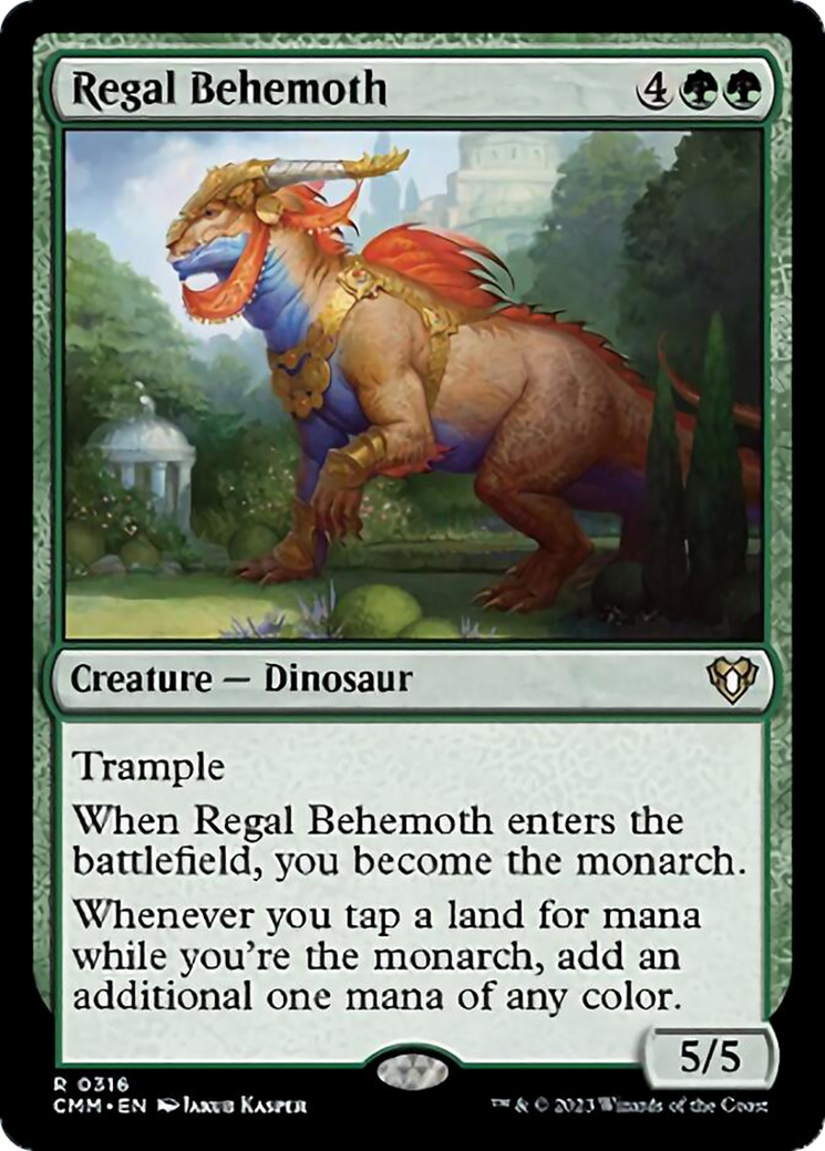 Regal Behemoth [Commander Masters] | Good Games Adelaide SA