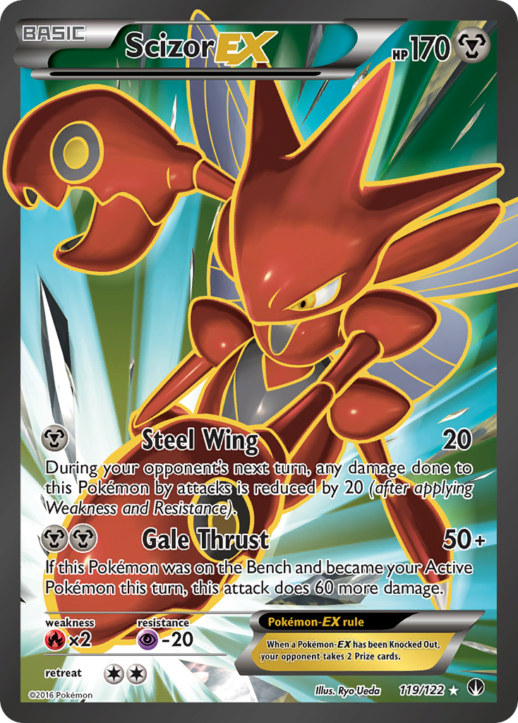 Scizor EX (119/122) [XY: BREAKpoint] | Good Games Adelaide SA