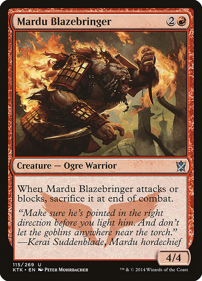 Mardu Blazebringer 115 (Khans of Tarkir)  | Good Games Adelaide SA