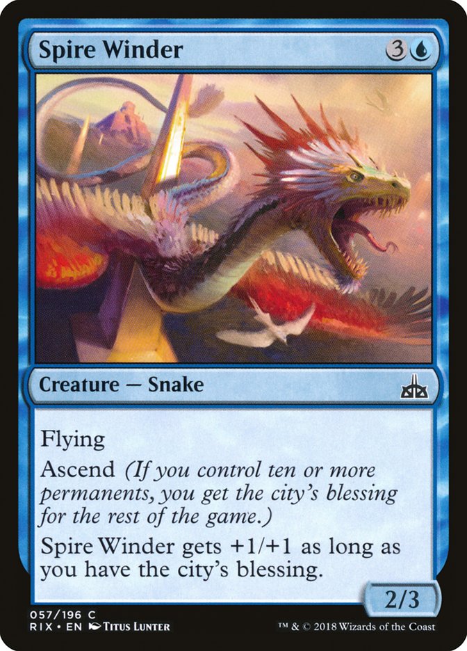 Spire Winder 57 (Rivals of Ixalan)  | Good Games Adelaide SA
