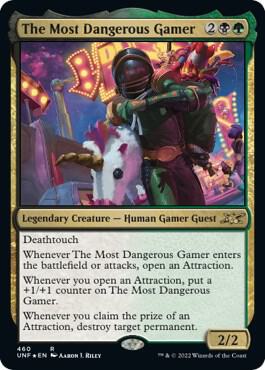 The Most Dangerous Gamer Galaxy Foil 460 (Unfinity)  - Foil | Good Games Adelaide SA