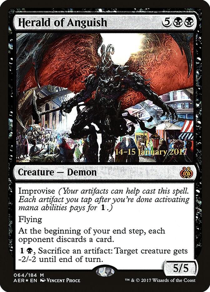 Herald of Anguish 64 (Prerelease Cards)  - Foil | Good Games Adelaide SA
