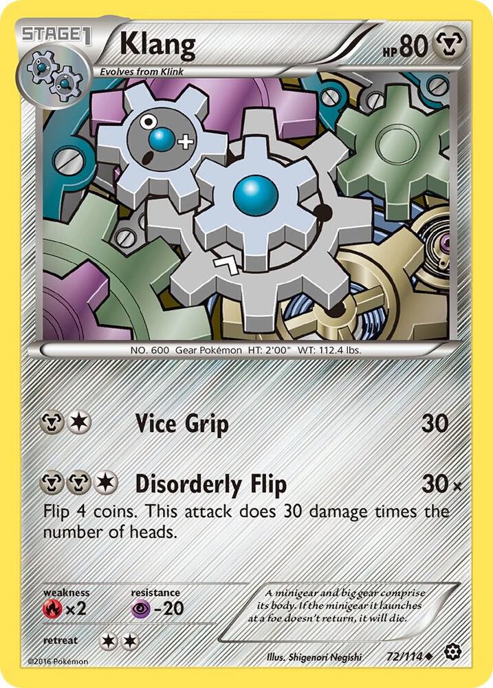 Klang 72/114 (XY - Steam Siege)  | Good Games Adelaide SA