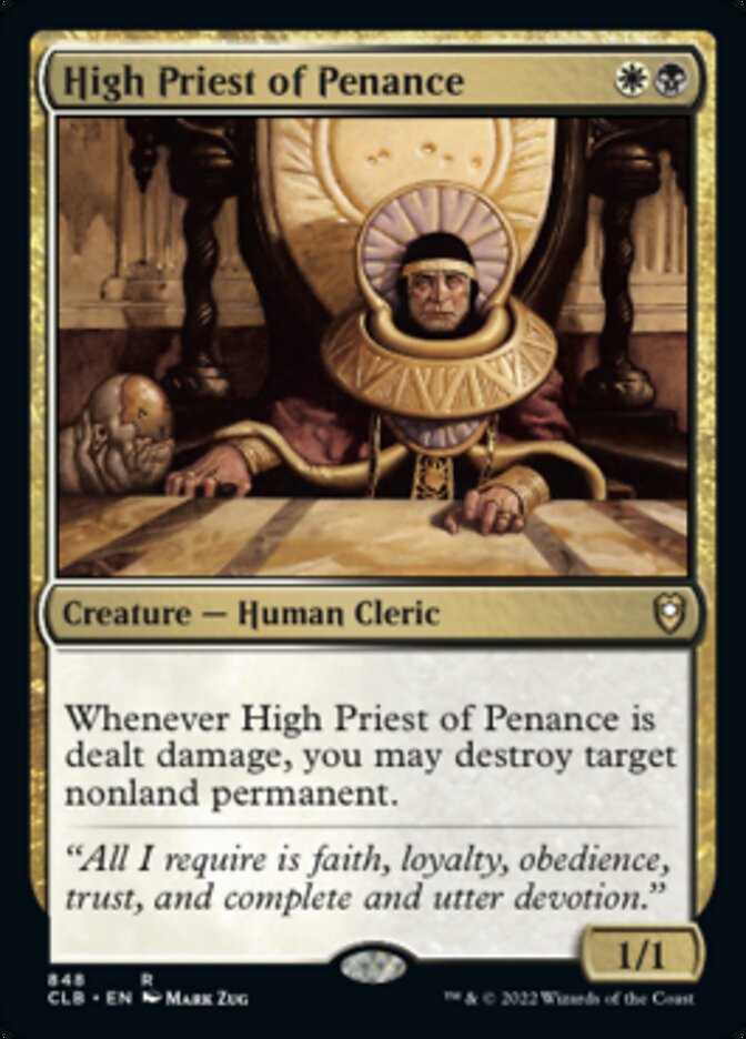 High Priest of Penance [Commander Legends: Battle for Baldur's Gate] | Good Games Adelaide SA