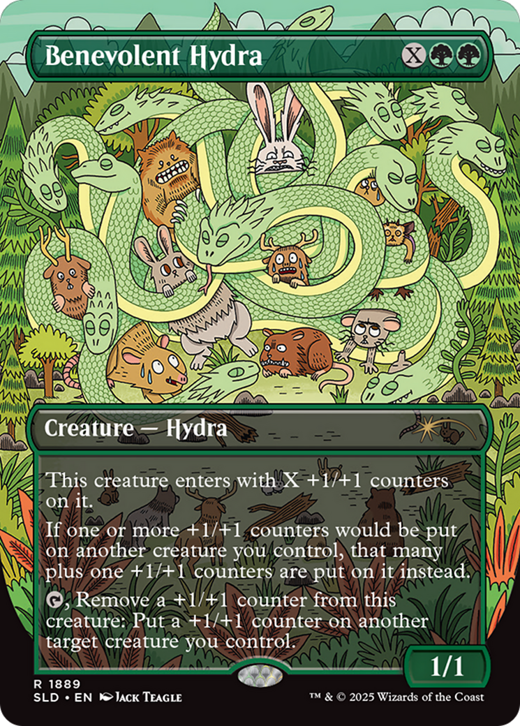 Benevolent Hydra (Rainbow Foil) [Secret Lair Drop Series] | Good Games Adelaide SA