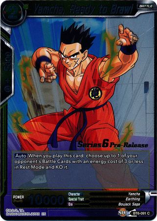Yamcha, Ready to Brawl (Destroyer Kings) [BT6-091_PR] | Good Games Adelaide SA