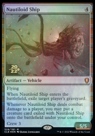 Nautiloid Ship [Commander Legends: Battle for Baldur's Gate Prerelease Promos] | Good Games Adelaide SA