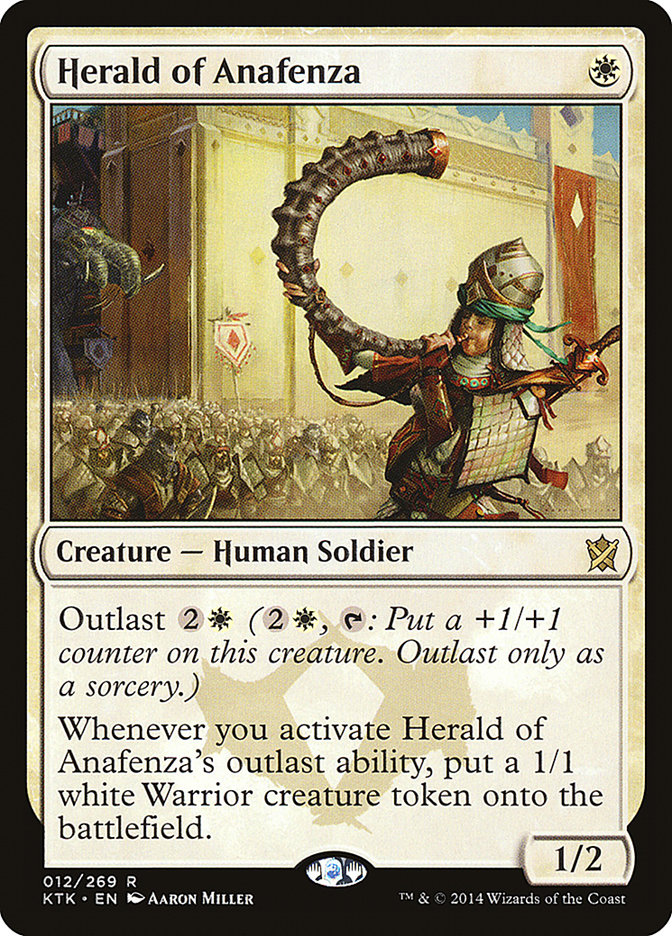 Herald of Anafenza 12 (Khans of Tarkir)  - Foil | Good Games Adelaide SA