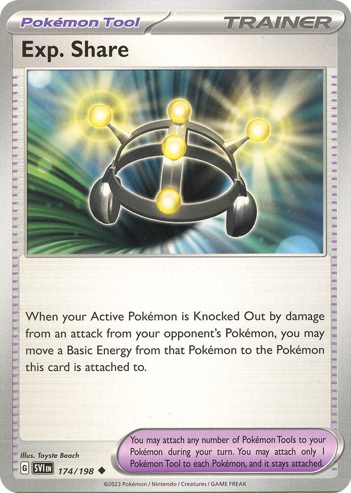 Exp. Share 174/198 (SV01: Scarlet & Violet Base Set)  | Good Games Adelaide SA