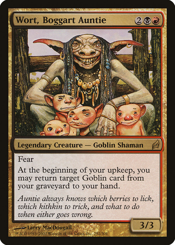 Wort, Boggart Auntie 252 (Lorwyn)  | Good Games Adelaide SA