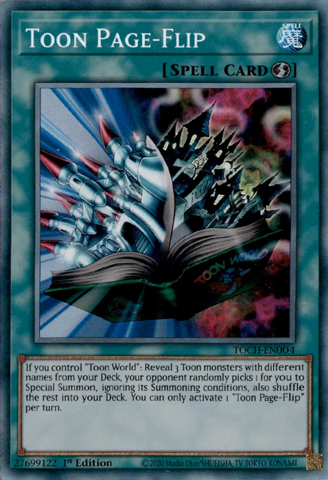 Toon Page-Flip [TOCH-EN004] Collector's Rare | Good Games Adelaide SA